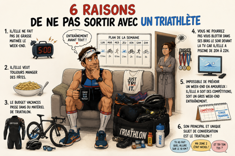 6 raisons pour ne pas vivre avec un triathlète