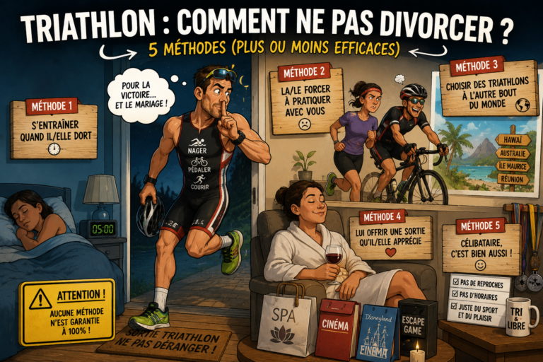 Comment ne pas divorcer quand on fait du triathlon